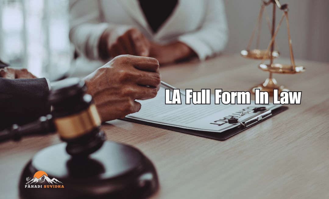 LA Full Form In Law