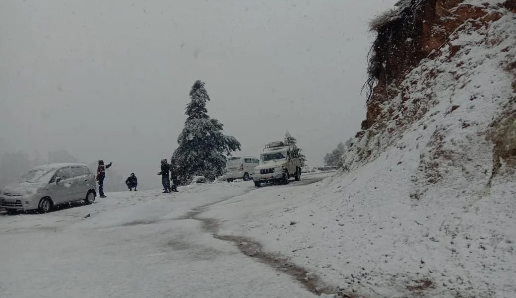 bageshwar first snowfall