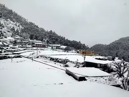  bageshwar first snowfall